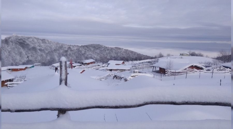 Yaylalarda kar, �ehirde bahar