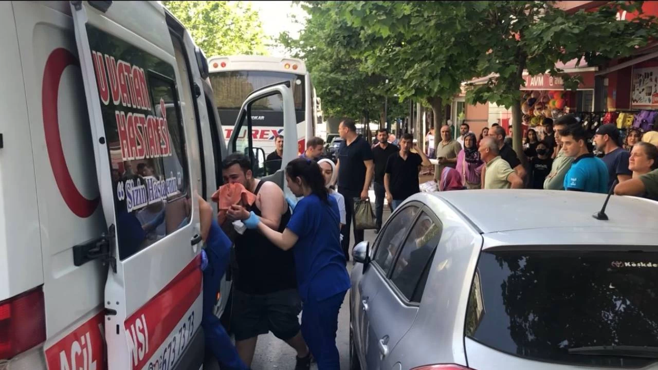 Yere ��p att��� i�in uyard��� ki�i taraf�ndan b��akland�