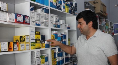 Yerli üretim oto yedek parçaları raflardaki yerini aldı