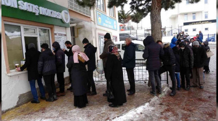 Yozgat'ta ucuz yağa yoğun ilgi