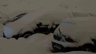 Yüksekova'da yoğun kar yağışı nedeniyle okullar tatil edildi