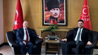 Zafer Partisi Lideri mit zdadan BTP lideri Hseyin Baa ziyaret