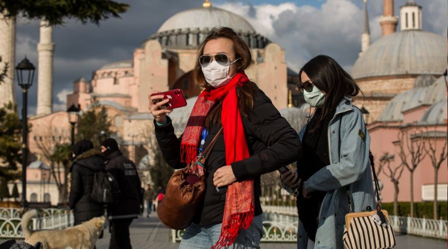 2021'de 30 milyon turist a��rlad�k