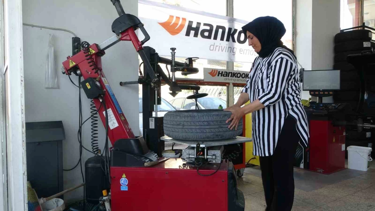 24 y�ld�r lastik tamiri yap�yor