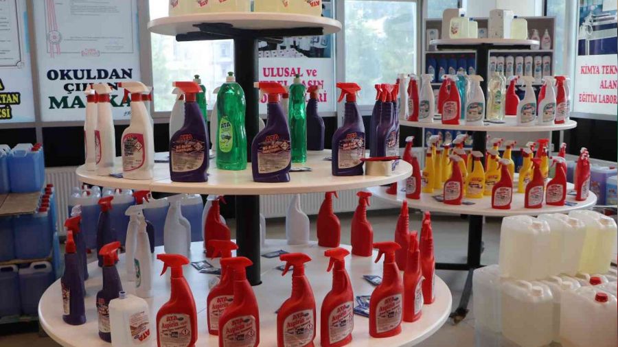  50 farkl� hijyen �r�n� �reten liseden 5 milyon TL ciro