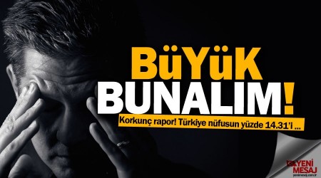 970 milyon insan bunalım yaşıyor