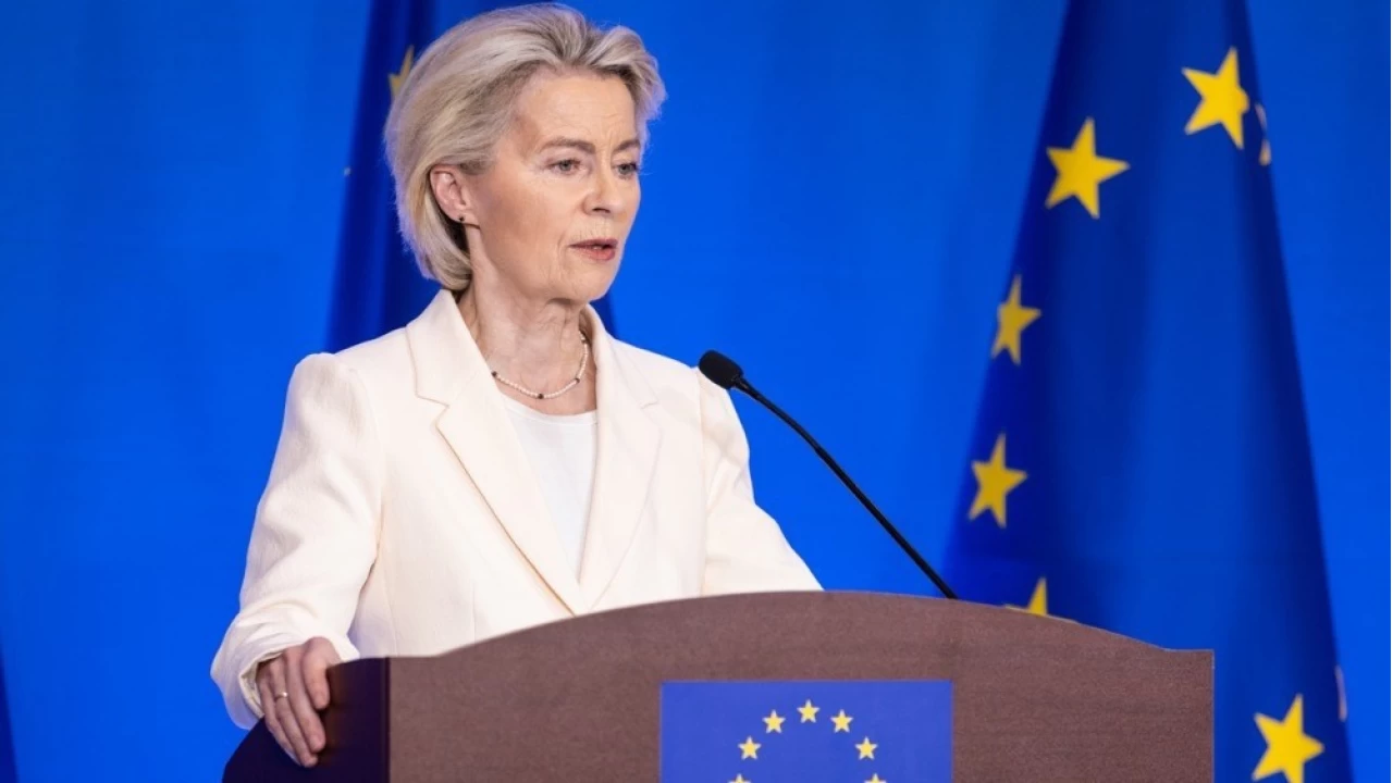 AB Komisyonu Ba�kan� Leyen: "Zelenskiy'nin iste�i ile ABD'deki g�r��meye kat�laca��m"