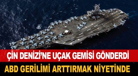 ABD, Çin ile gerilimi arttırmak niyetinde