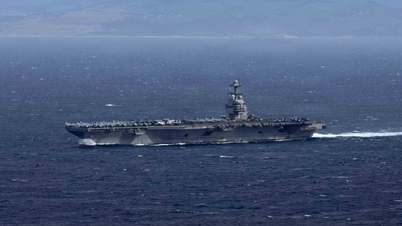 ABD uak gemisi saldr grubu Karayipler'e ulat