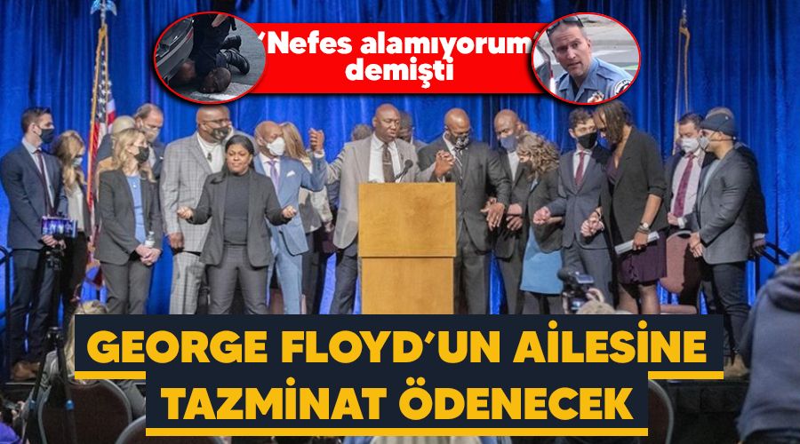 ABD'de George Floyd'un ailesine 27 milyon dolar tazminat ödenecek
