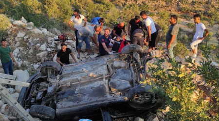 Adıyaman-Gaziantep karayolunda kaza: 2 ölü, 6 yaralı