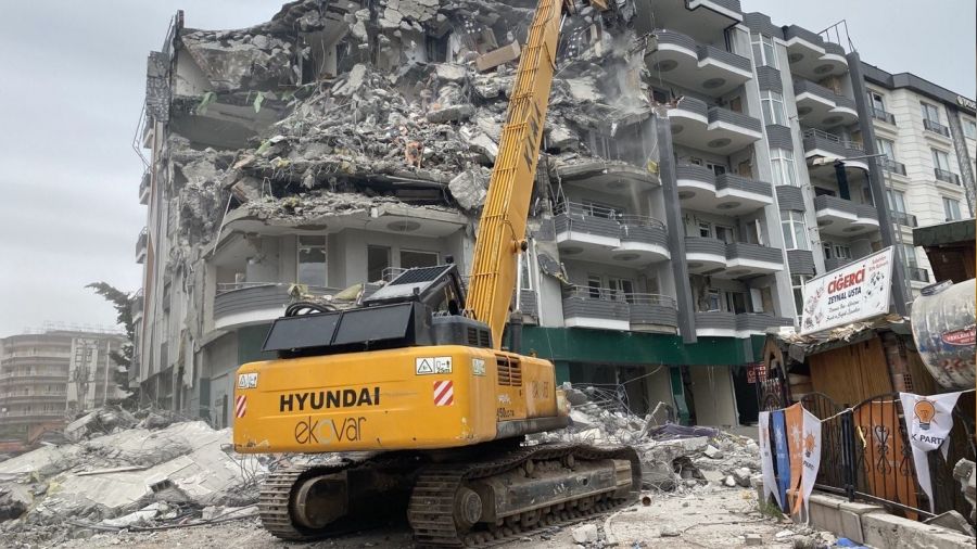 Ad�yaman'da enkaz kald�rma tamamland�