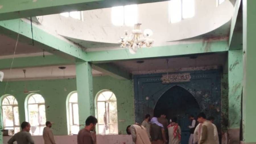 Afganistan'da �ii camiine cuma namaz� s�ras�nda bombal� sald�r�: �ok say�da �l� var