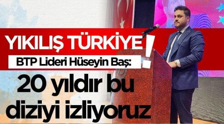AKP 20 yýldýr ‘Yýkýlýþ Türkiye’ dizisi izletiyor!