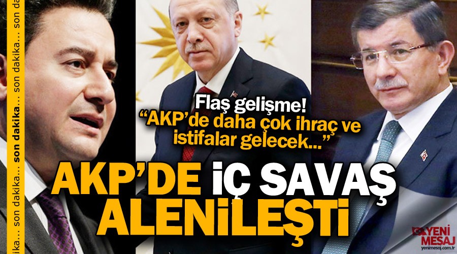 AKP'de iç savaş alenileşti