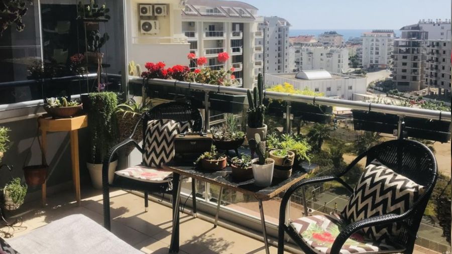 Alanya'nn en gzel balkon ve bahesi yarmayla belirlendi