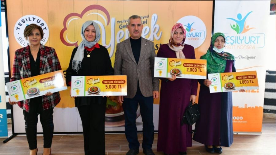 'Analı-kızlı' yemek yarışmasında ödüller sahiplerini buldu