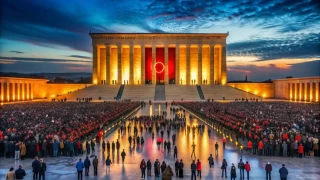 Anıtkabir'i 13 saatte 746 bin kişi ziyaret etti