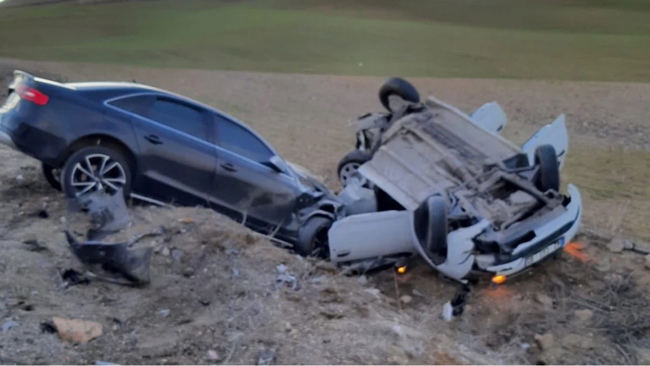 Ankara-Bala yolunda kaza: 1 �l�, 1 yaral�