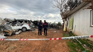 Antalya'da yang�n facias�