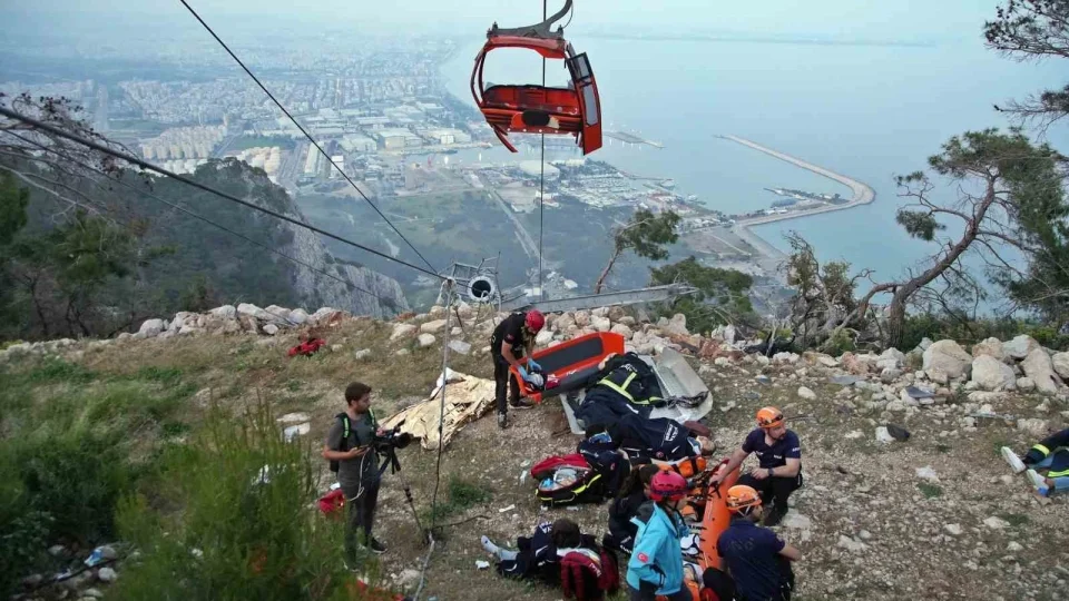 Antalya'daki teleferik kazas�nda ek bilirki�i raporu haz�r
