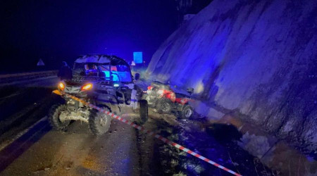 Arkadaşının aracını çekerken ATV ile kanala uçan sürücü hayatını kaybetti