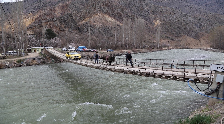 Artvin'de tarihe meydan okuyan  asma kprler 