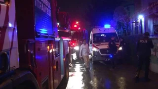 Ataşehir'de 4 katlı binada yangın: 2 yaralı