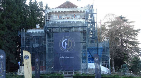 Atatürk Köşkünde tarihinin en kapsamlı restorasyonu