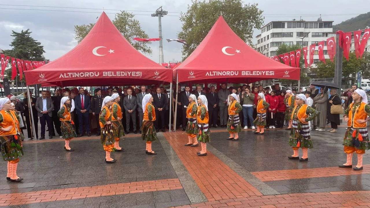 Atatrk'n Ordu'ya geliinin 101. yl dnm kutland
