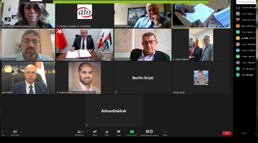 ATO'dan Filistin ile ticari iş birliği için girişim