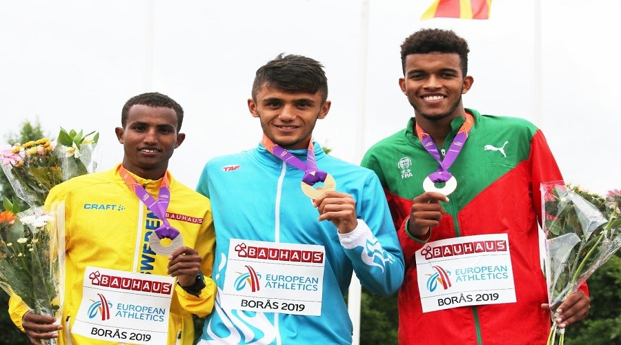 Avrupa U20 Atletizm Şampiyonası'nda altın madalya sevinci