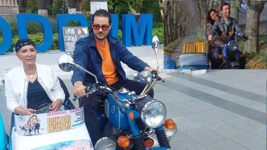 Bahar Öztan o motosiklete 41 yıl sonra tekrar bindi