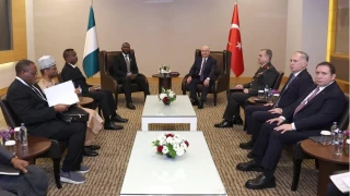 Bakan G�ler, Nijerya Savunma Bakan� Musa ile g�r��t�