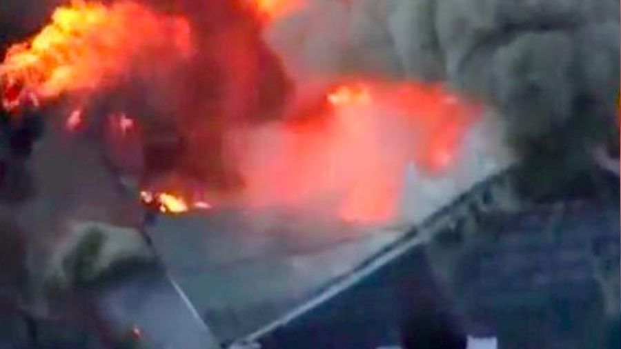 Ba�kent'te do�al gaz patlamas�: 1 �l�