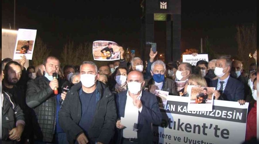 Bat�kentliler Haydarcan i�in bir araya geldi