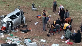 Bayram ziyaretine giden aile kaza yaptı: 5 yaralı