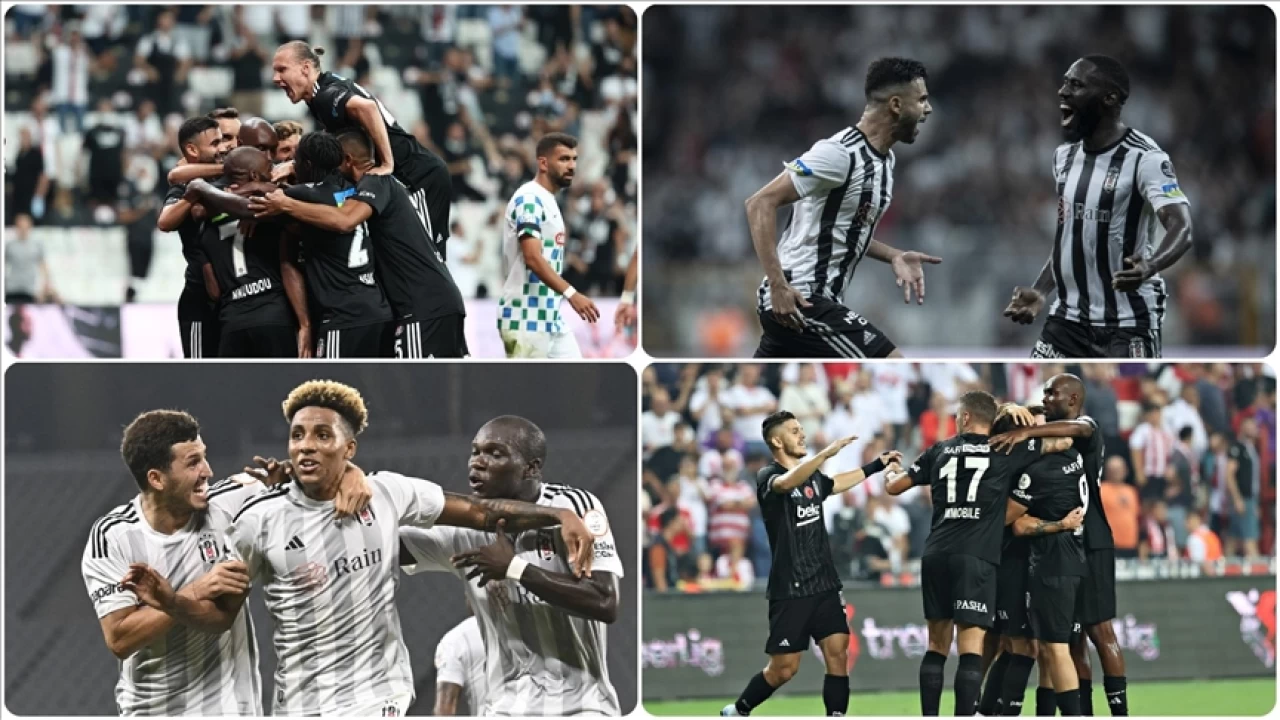 Beşiktaş son 12 sezona 11 galibiyet ile başladı