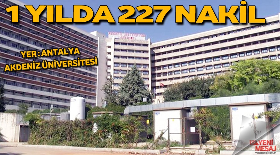 Bir yılda 227 nakil yaptılar