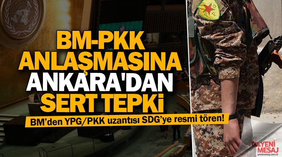 BM-PKK anlamasna Ankara'dan sert tepki