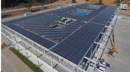 Bodrum otogar almadan enerji retmeye balad 