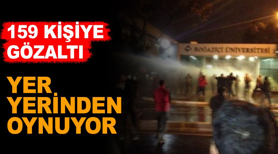 Bo�azi�i �niversitesi'nde yer yerinden oynuyor