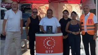 BTP Ayd�n �l Ba�kanl����ndan stant �al��mas�: Gen�lerden yo�un ilgi