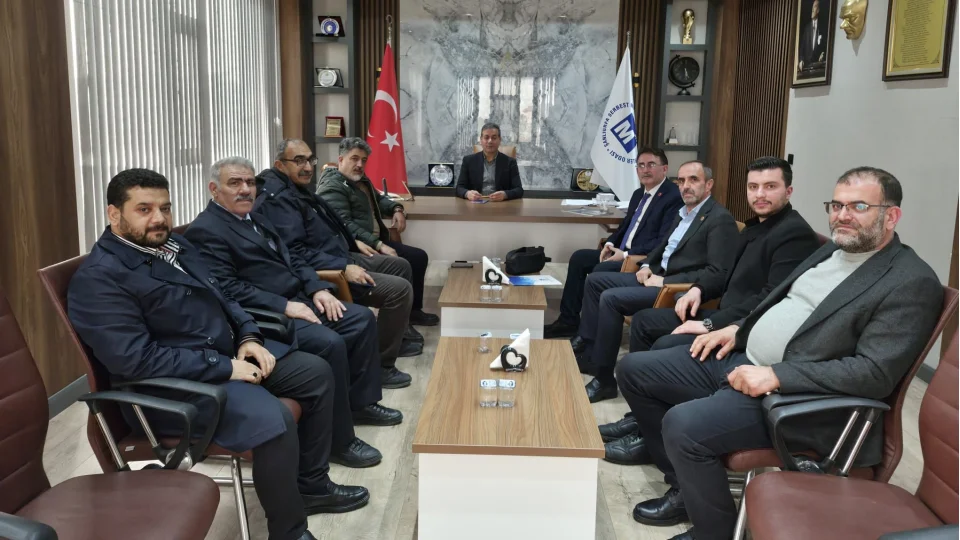 BTP heyetinden Şanlıurfa Mali Müşavirler Odası’na ziyaret