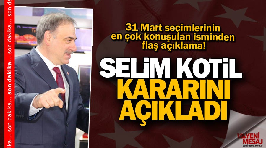 BTP stanbul Aday Selim Kotil kararn aklad