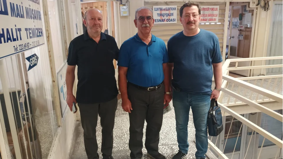 BTP K�tahya �l Te�kilat��ndan Muhasebeciler Odas��na ziyaret