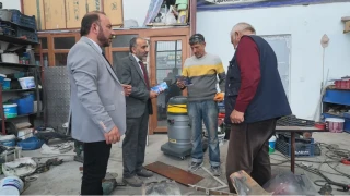 BTP Niğde'den yoğun mesai: Kent meydanında stant açıldı, esnaf ziyaret edildi