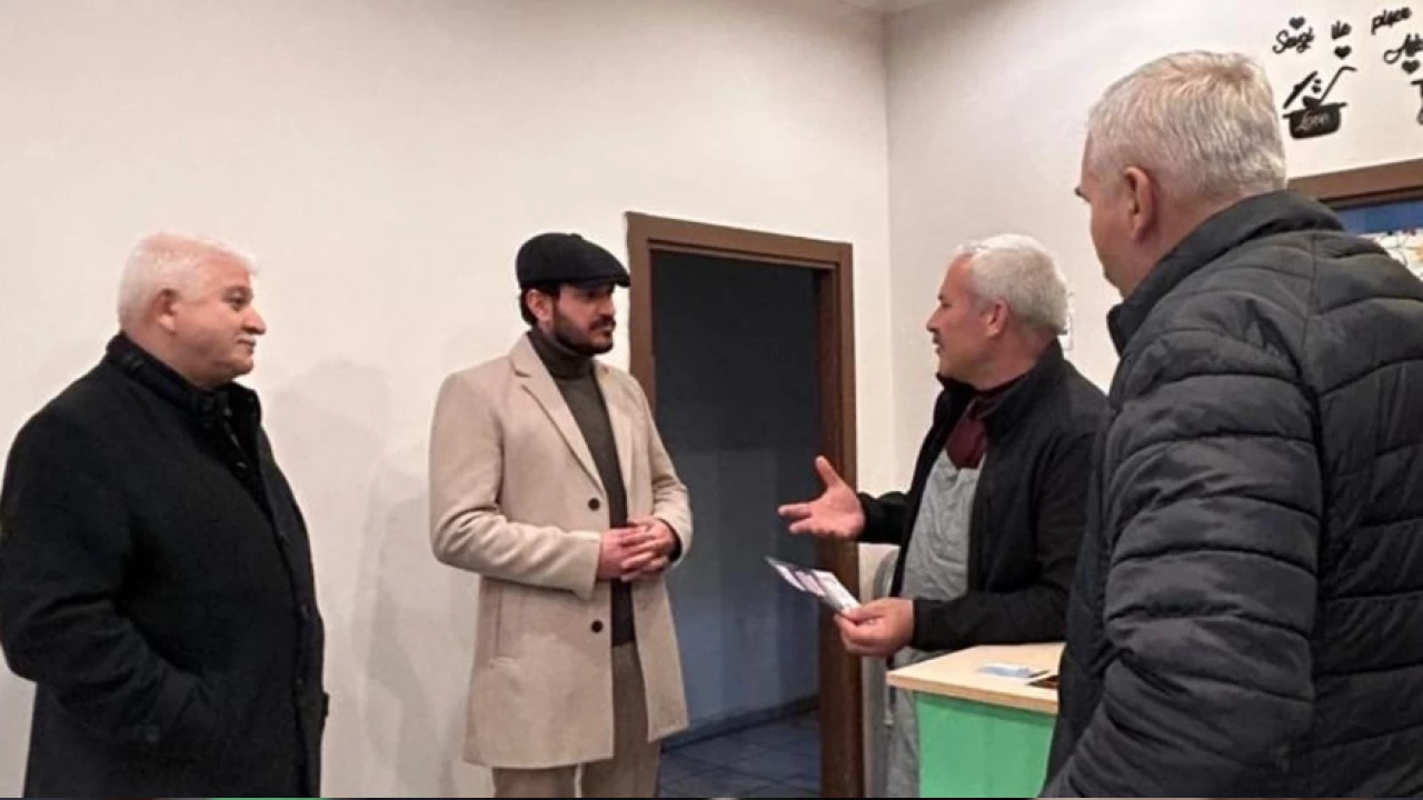 BTP tekilat Keiren'de esnaf ziyaret etti