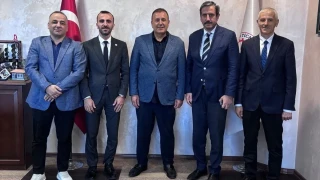 BTP Trabzon �l Ba�kanl����ndan TTSO ve Emniyet M�d�rl����ne ziyaret