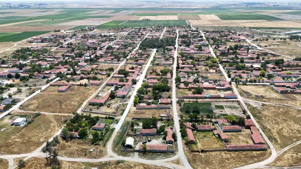 Bu köyün imar planlaması113 yıl önce yapılmış